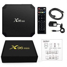 OkaeYa [2019 Latest Version] OkaeYa X96 Mini Android 7.1 TV Box 1GB 8GB AMLOGIC S905W Quad CORE Support 2.4G WiFi H.265 X96MINI Media Player